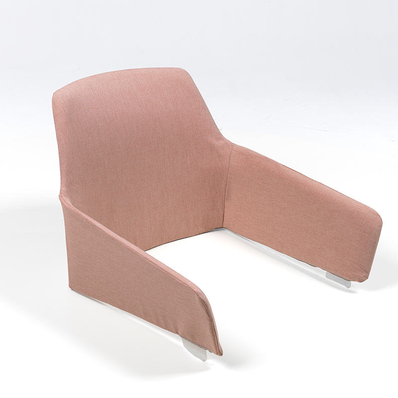 Cuscino Shell Net Relax單人椅殼形背墊（Rosa quarzo粉紅）