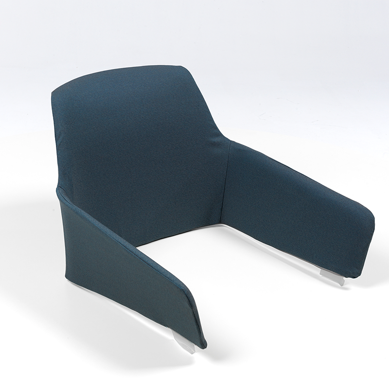 Cuscino Shell Net Relax單人椅殼形背墊（Denim牛仔藍）
